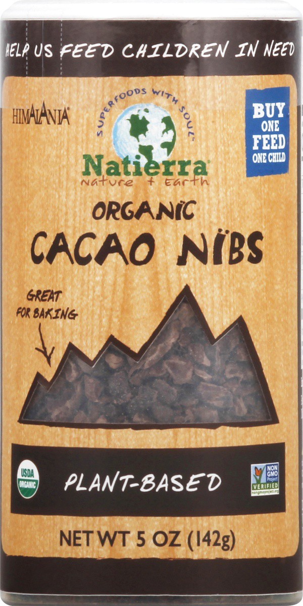 slide 6 of 9, Natierra Himalania Organic Raw Cacao Nibs, 5 oz