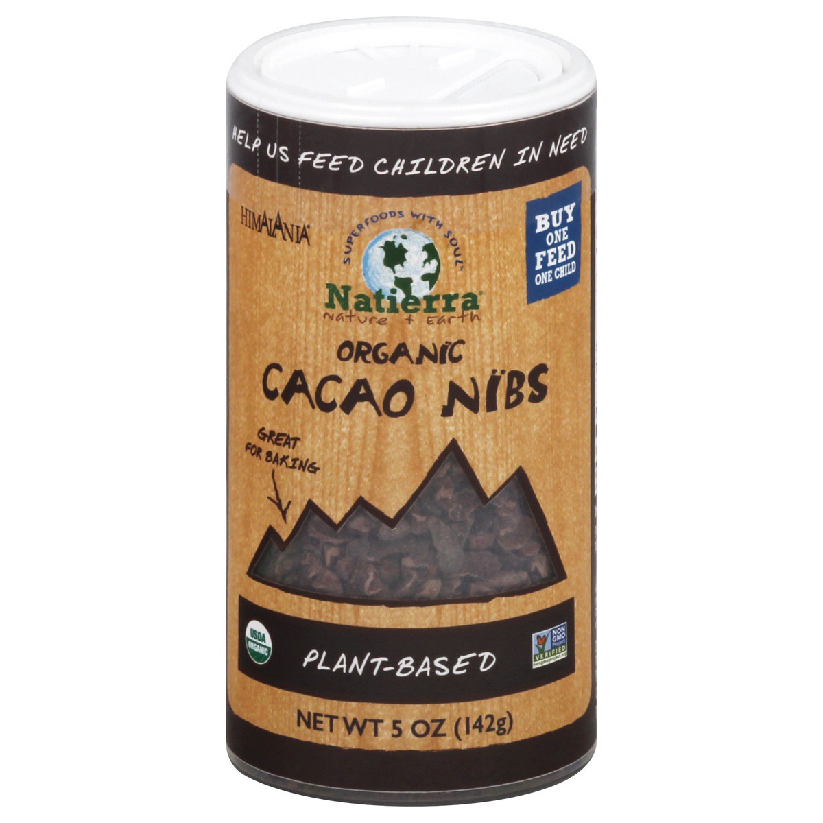 slide 1 of 9, Natierra Himalania Organic Raw Cacao Nibs, 5 oz