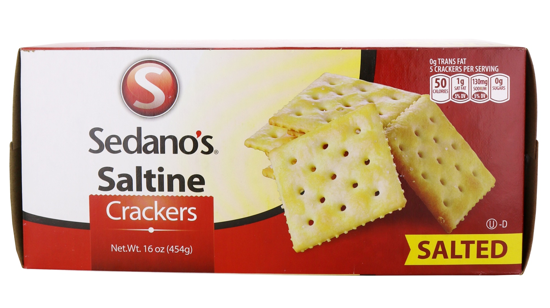 slide 1 of 1, Sedanos Salted Saltines, 1 ct