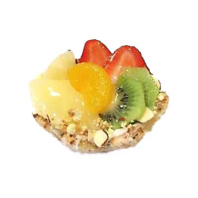 slide 1 of 1, H-E-B Fresh Fruit Tart, 3 in