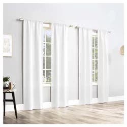 Sun Zero Clarkson Room Darkening Panels White 104x84"