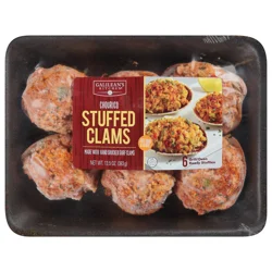 Galilean's Kitchen Wild Caught Chourico Stuffed Clams - 6 ct