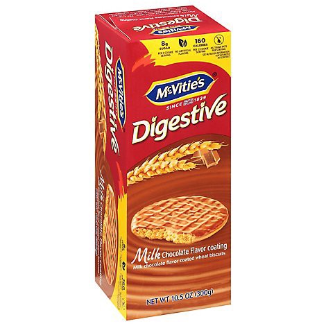 slide 1 of 1, Mcvities Digestive Biscuits Wheat Milk Chocolate - 10.5 Oz, 10.5 oz