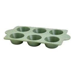 Sewing Down South 6 Cavity Stoneware Muffin Pan