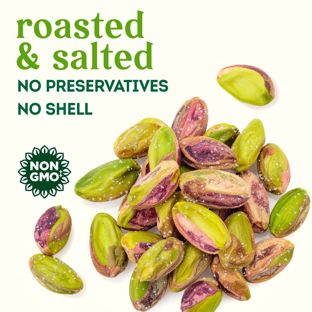 slide 2 of 4, Simple Truth® Unshelled Roasted & Salted Pistachios, 1.25 oz