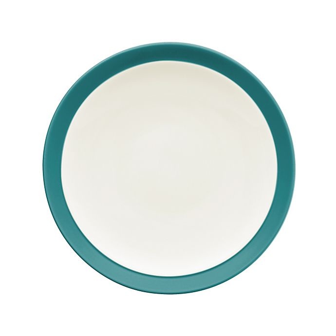 slide 1 of 1, Noritake Colorwave Curve Salad Plate - Turquoise, 1 ct