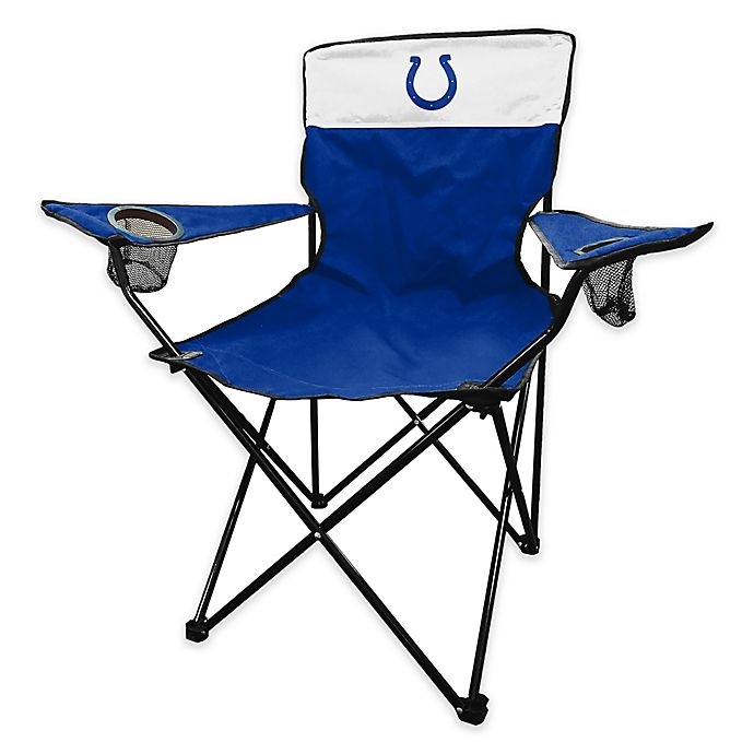 slide 1 of 1, NFL Indianapolis Colts Legacy Folding Chair, 1 ct