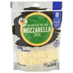 Stop & Shop Thick Shredded Part Skim Mozzarella Cheese