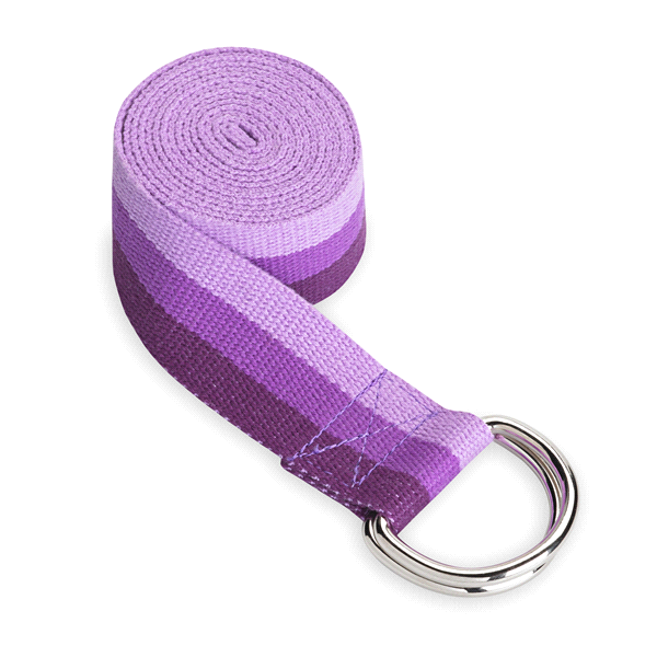 slide 1 of 1, Gaiam Tri-Color Yoga Strap, 1 ct