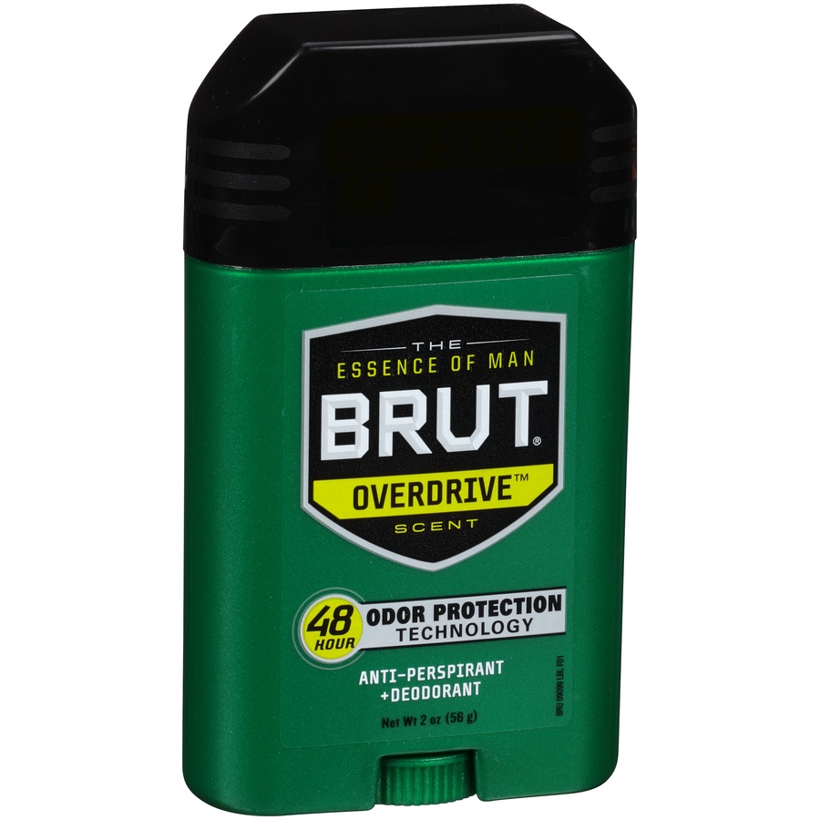 slide 2 of 6, Brut Scent 48 Hour Odor Protection Deodorant, 2 oz