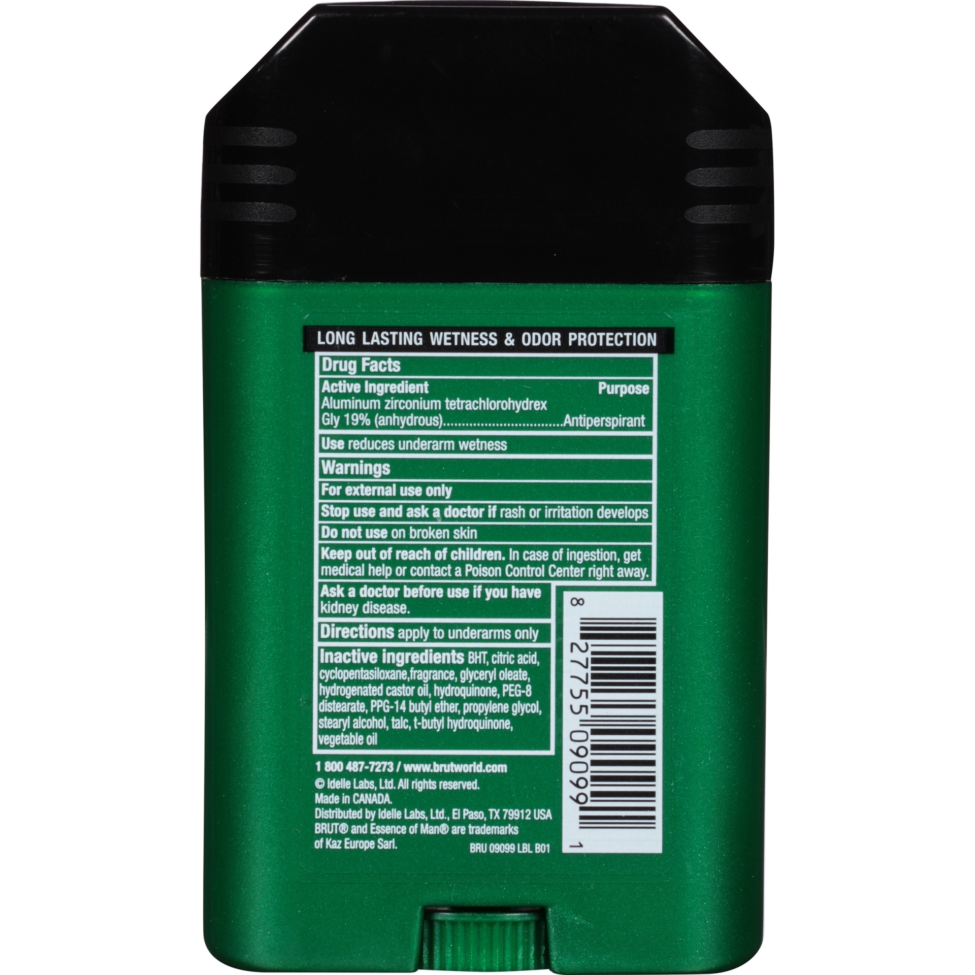 slide 6 of 6, Brut Scent 48 Hour Odor Protection Deodorant, 2 oz