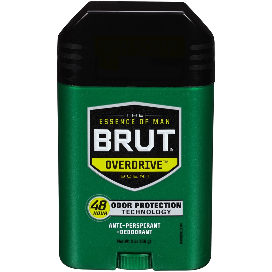 slide 1 of 1, Brut Scent 48 Hour Odor Protection Deodorant, 2 oz