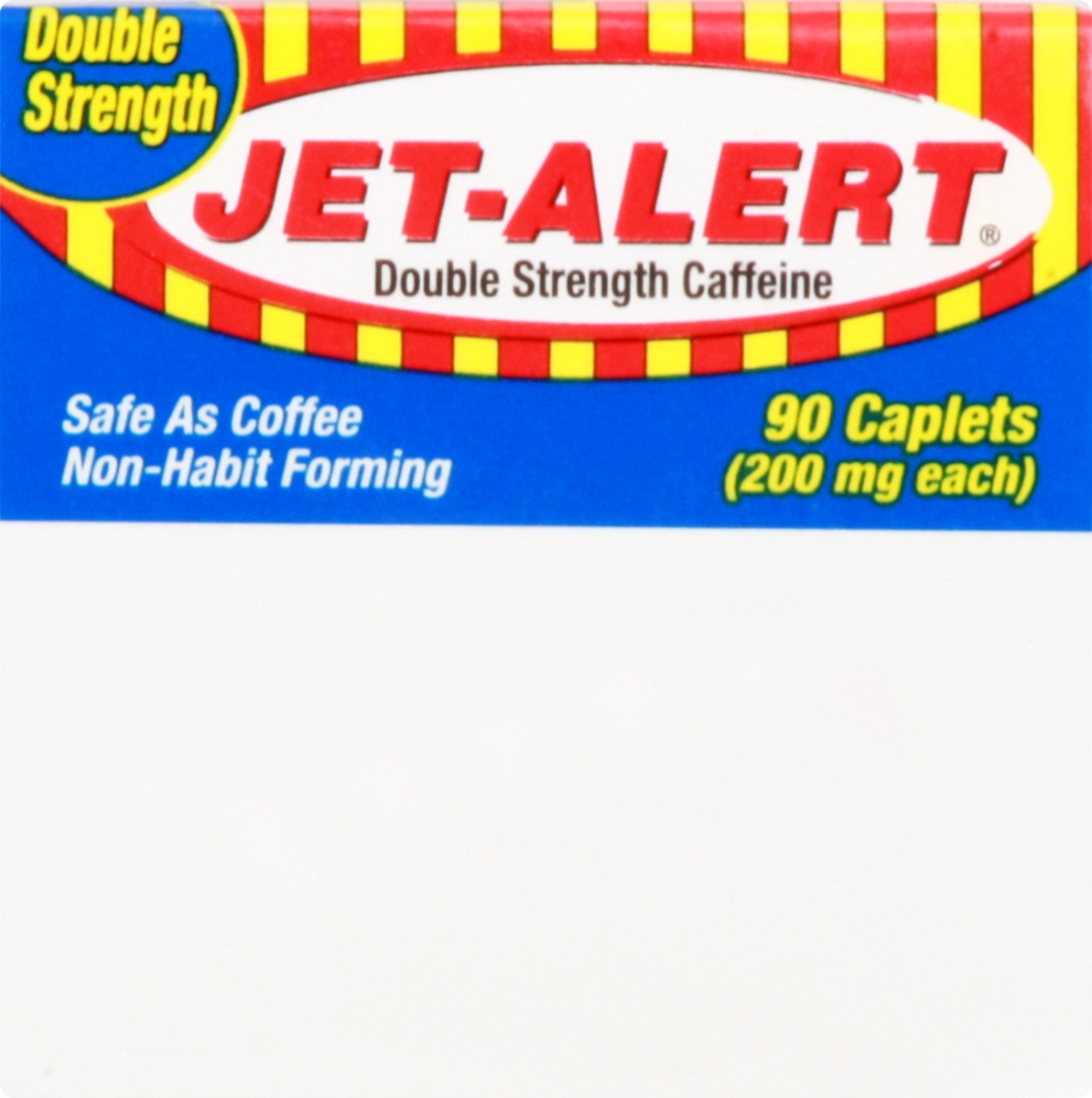slide 8 of 12, Jet-Alert Double Strength Caplets 200 mg Caffeine 90 ea, 90 ct