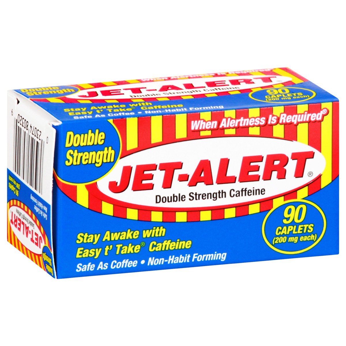 slide 3 of 12, Jet-Alert Double Strength Caplets 200 mg Caffeine 90 ea, 90 ct