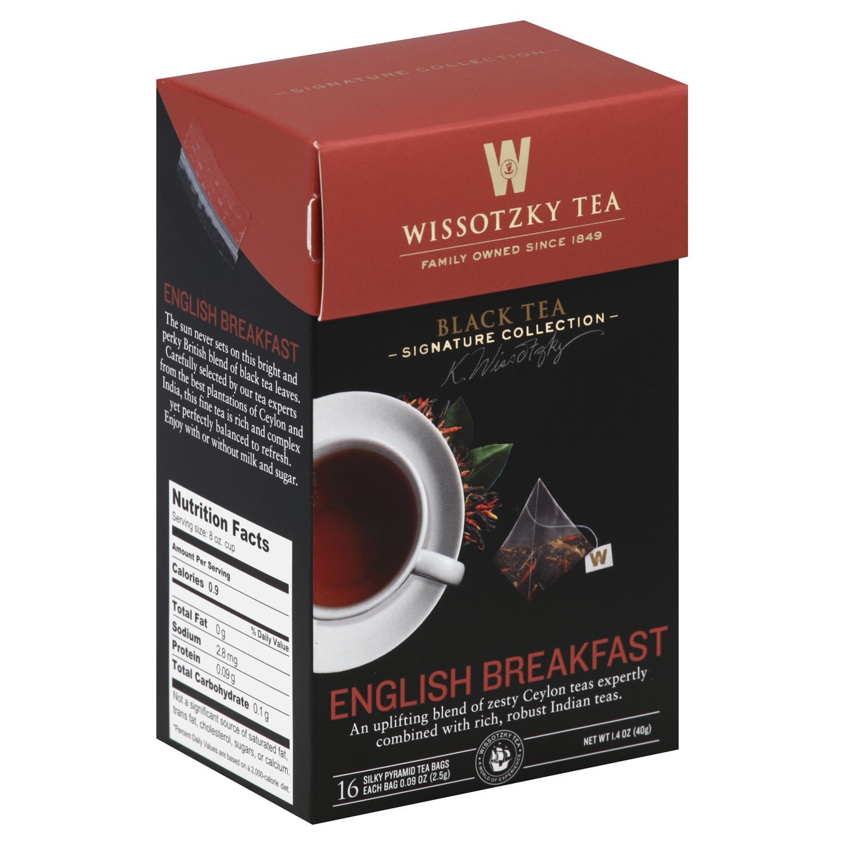 slide 5 of 5, Wissotzky Tea Black Tea - 16 ct, 16 ct