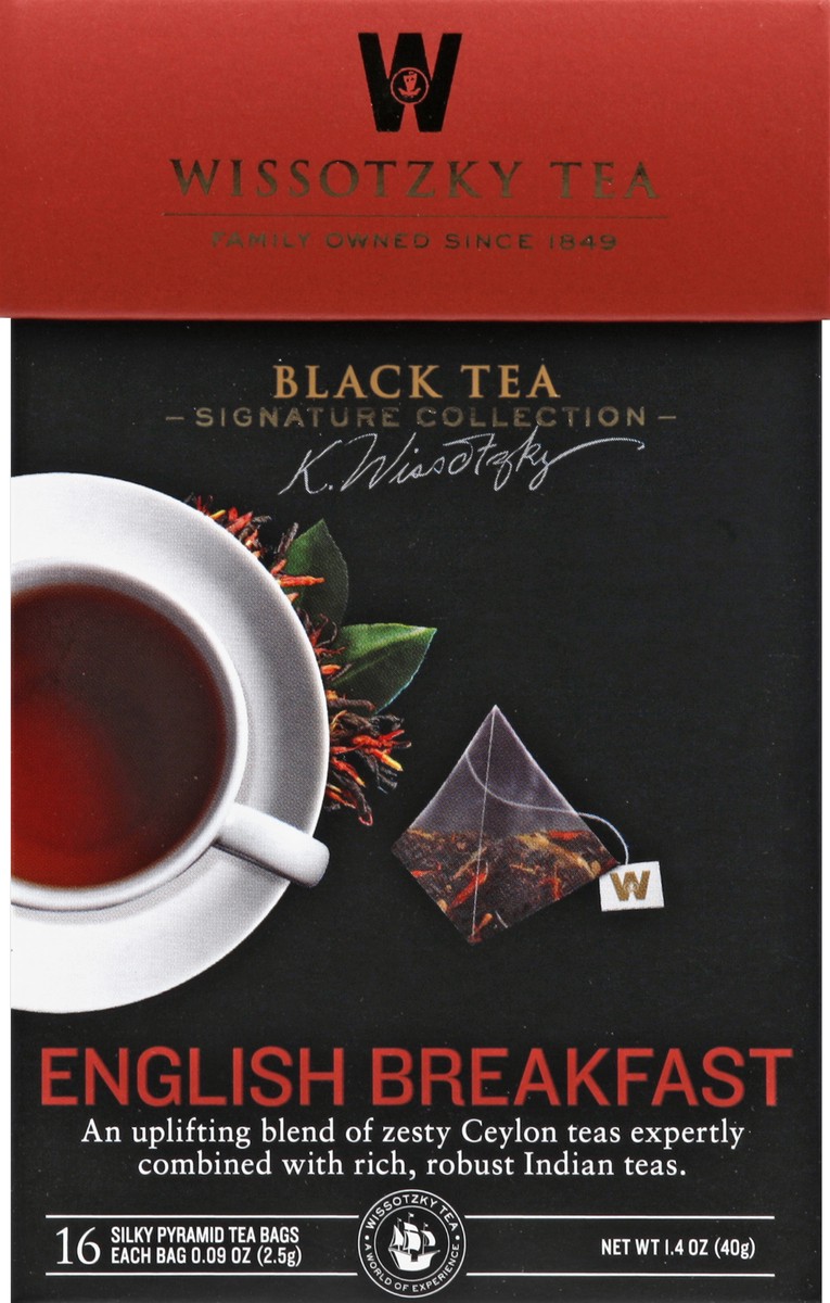 slide 1 of 5, Wissotzky Tea Black Tea - 16 ct, 16 ct