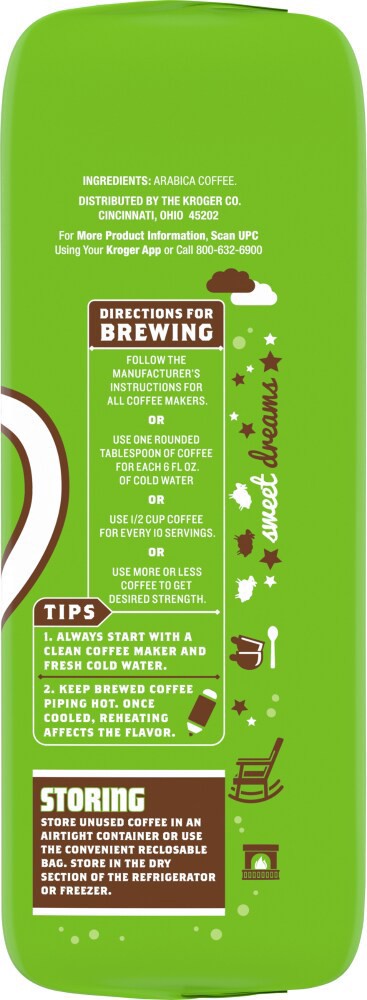 slide 6 of 6, Kroger Medium Roast Decaf Classic Ground Coffee - 11 oz, 11 oz