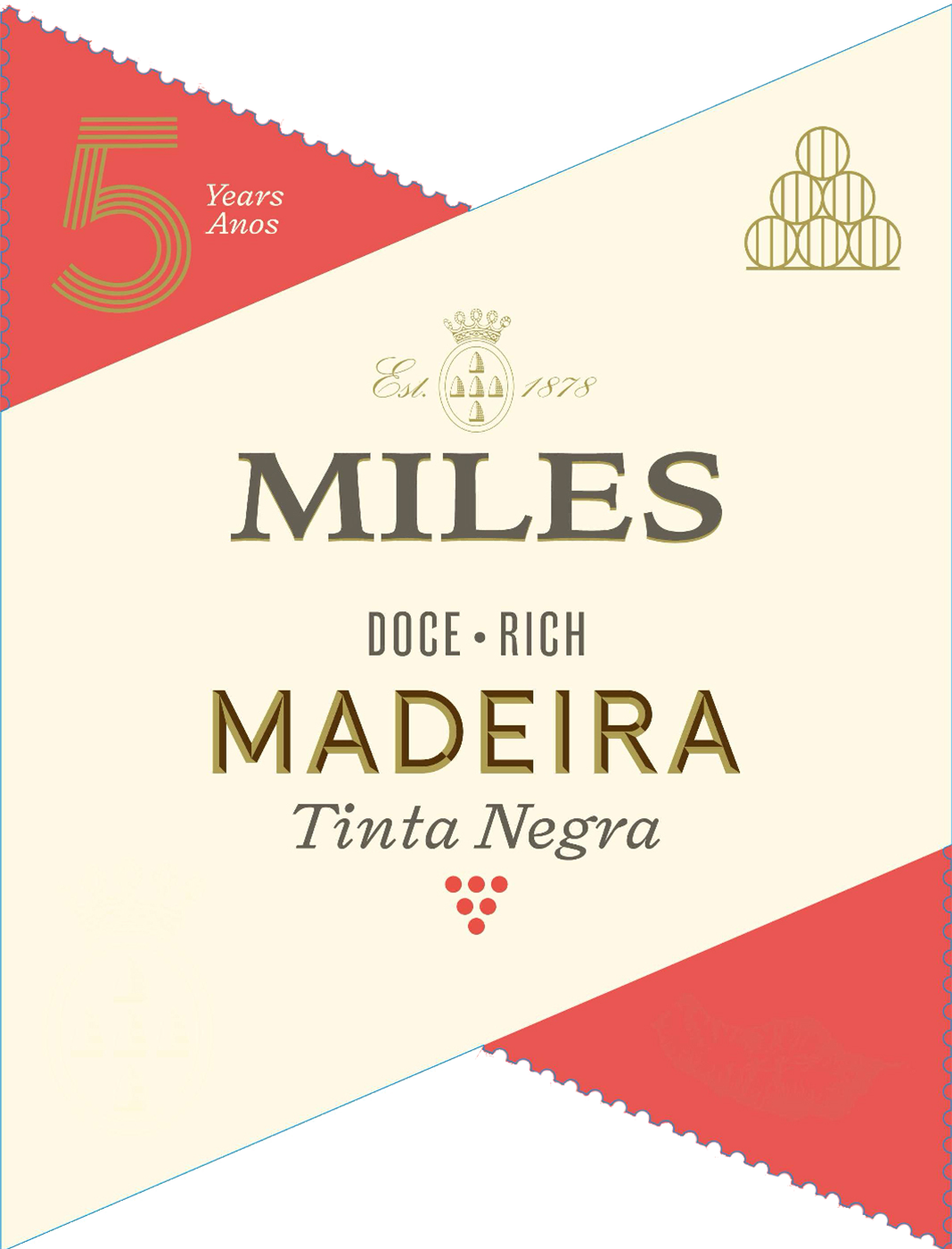 slide 2 of 3, Miles Madeira 5-Year-Old Rich Madeira, 750 ml