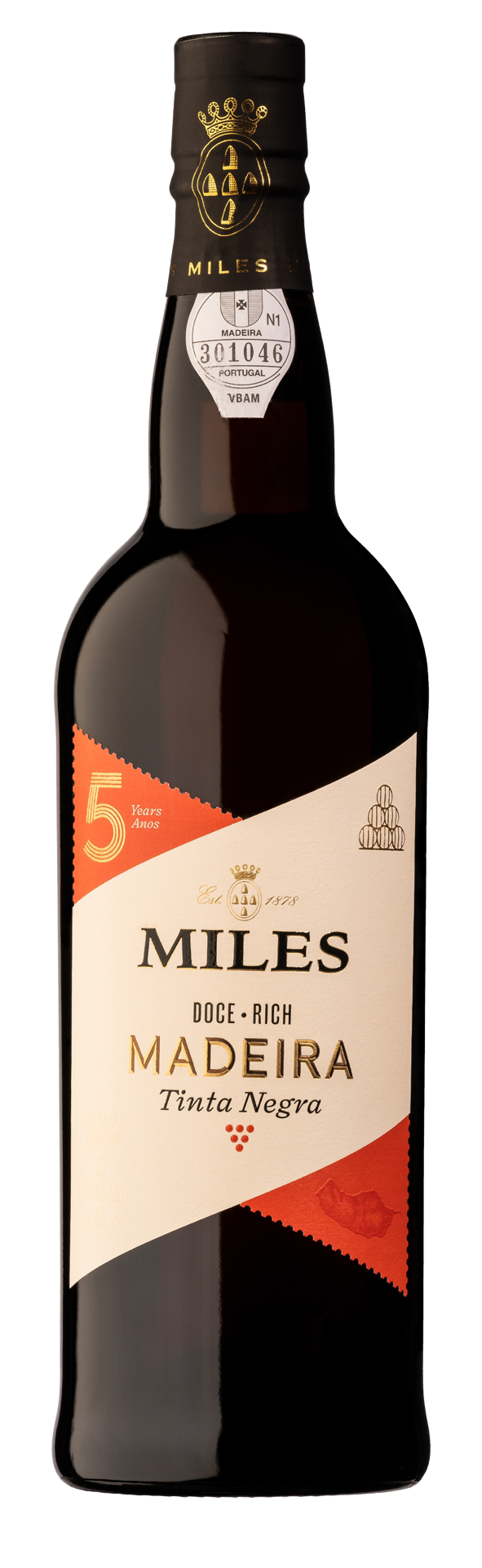 slide 1 of 3, Miles Madeira 5-Year-Old Rich Madeira, 750 ml
