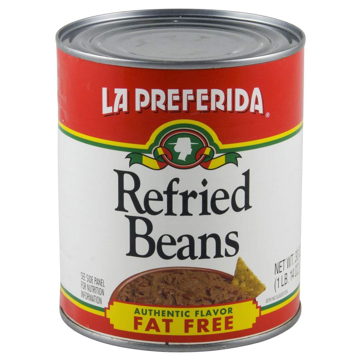 slide 1 of 4, La Preferida Refried Beans 30 oz, 30 oz