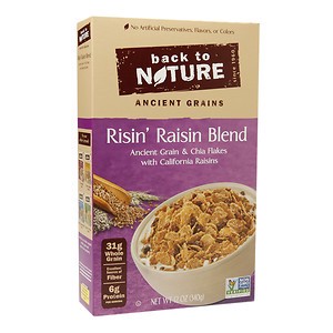 slide 1 of 4, Back to Nature Cereal Risin' Raisin Blend, 12 oz