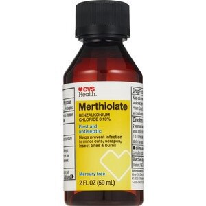 slide 1 of 1, CVS Health Merthiolate, First Aid Antiseptic, 2 Oz, 2 oz