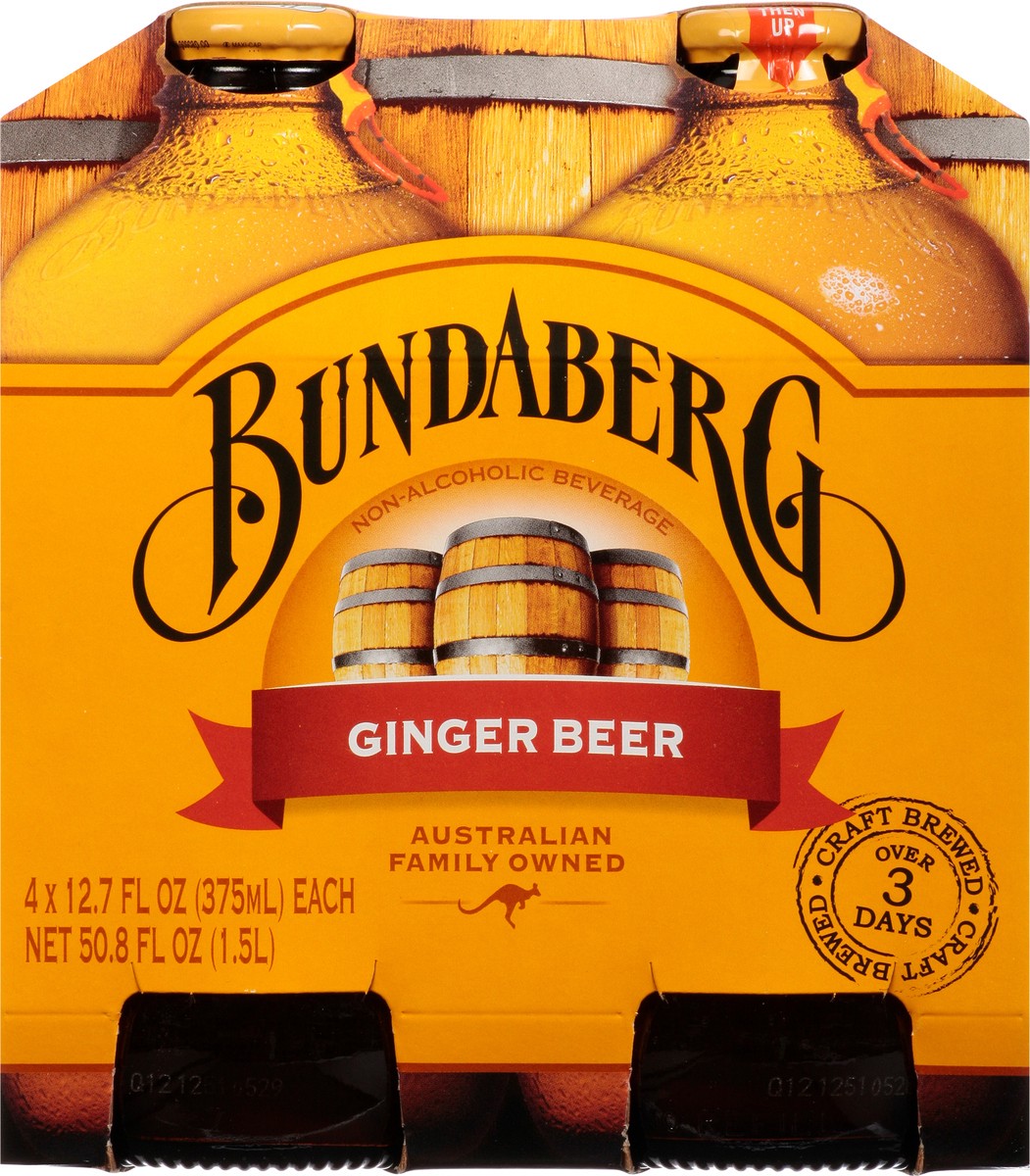 slide 5 of 9, Bundaberg Ginger Beer - 1500 ml, 4 ct; 12.7 fl oz