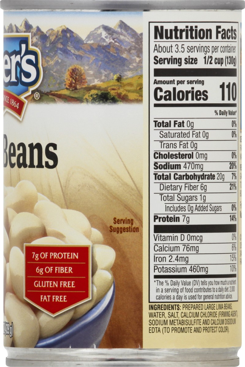 slide 3 of 12, Kuner's Butter Beans 15.5 oz, 15.5 oz