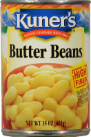 slide 1 of 1, Kuner's Butter Beans Can, 15 oz