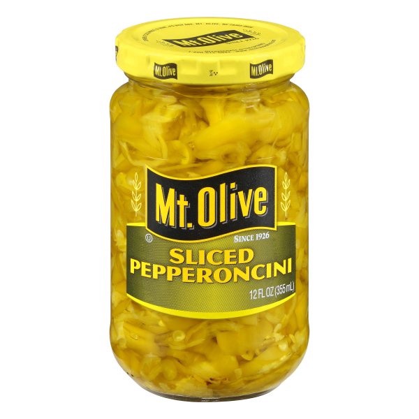 slide 1 of 6, Mt. Olive Sliced Pepperoncini, 12 ct