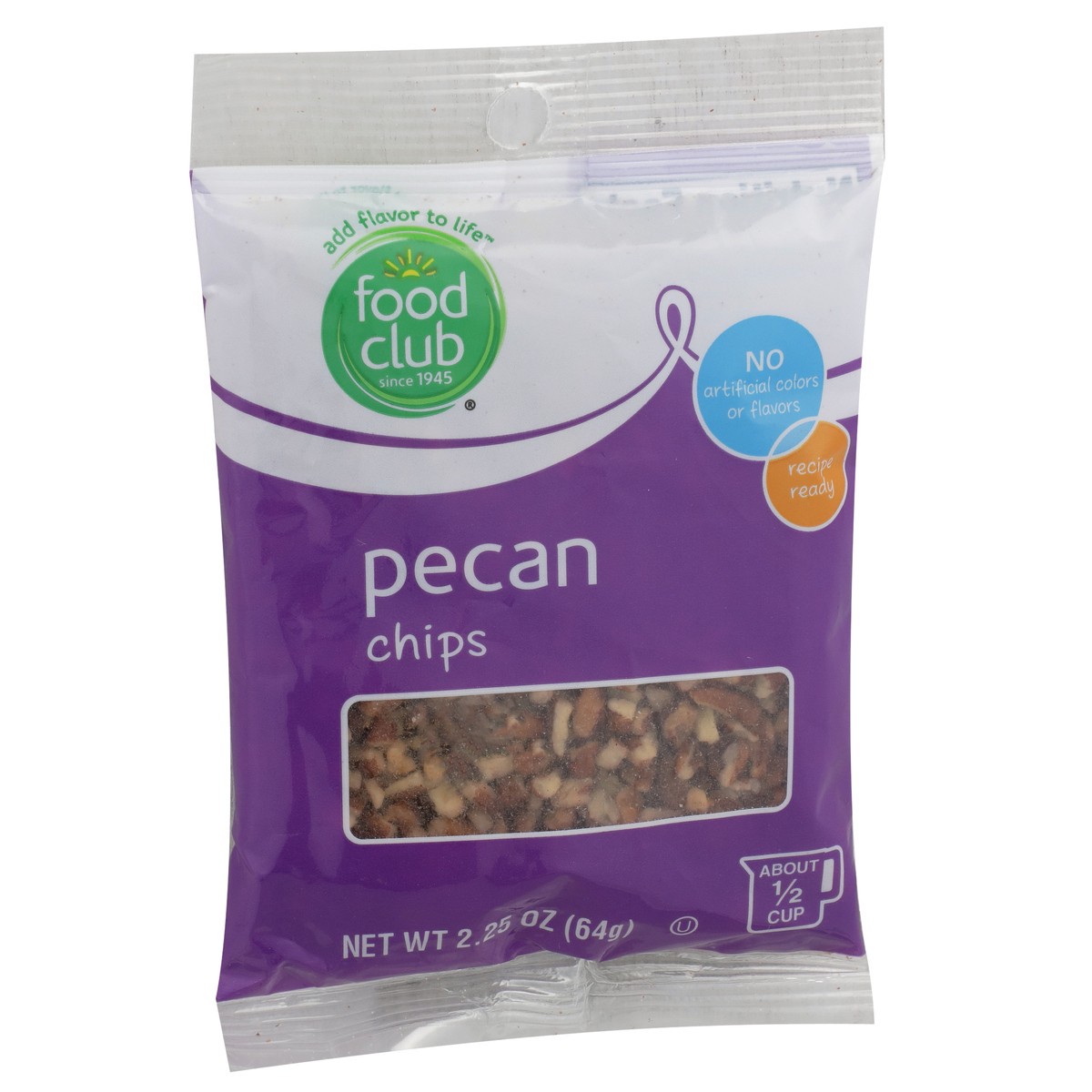 slide 2 of 9, Food Club Pecan Chips, 2.25 oz