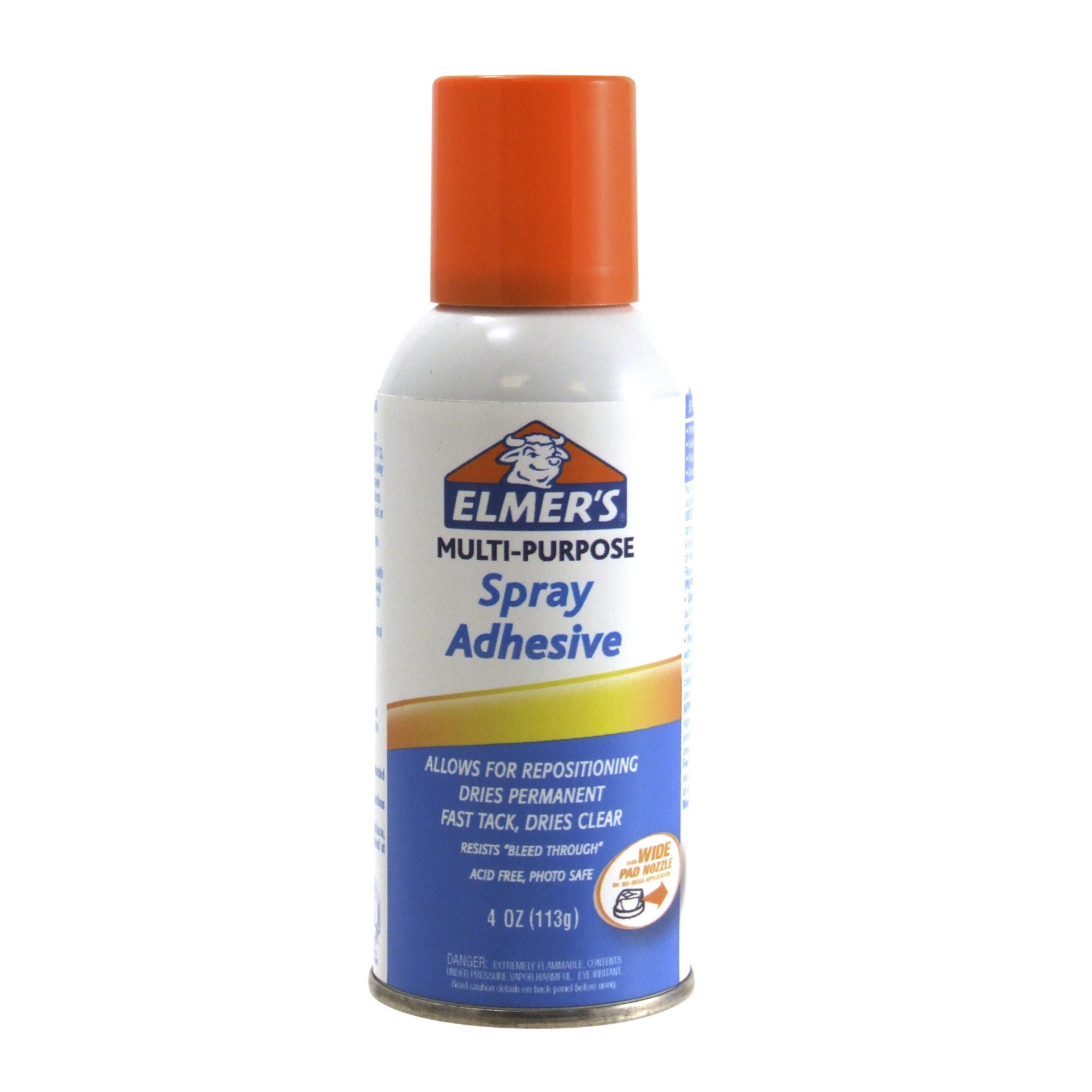 slide 1 of 1, Elmer's Mlti Spray Adhesive, 4 oz