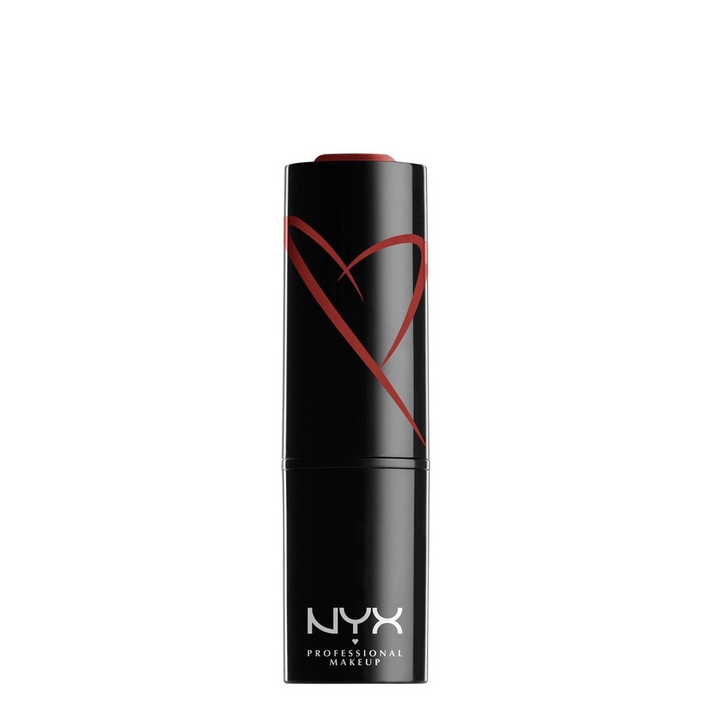 slide 4 of 4, NYX Professional Makeup Shout Loud Satin Lipstick Hot In Here, 1.28 oz