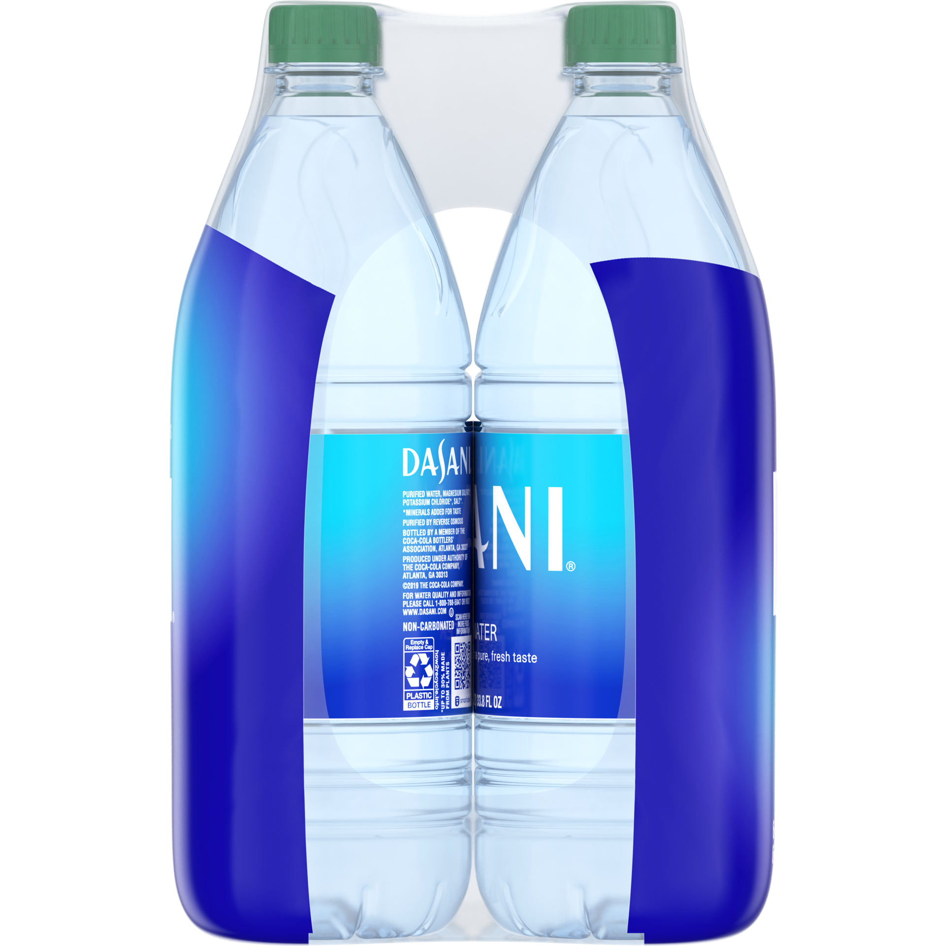 slide 4 of 5, DASANI Purified Water Bottles Enhanced with Minerals, 1 Liter, 6 Pack, 202.80 fl oz