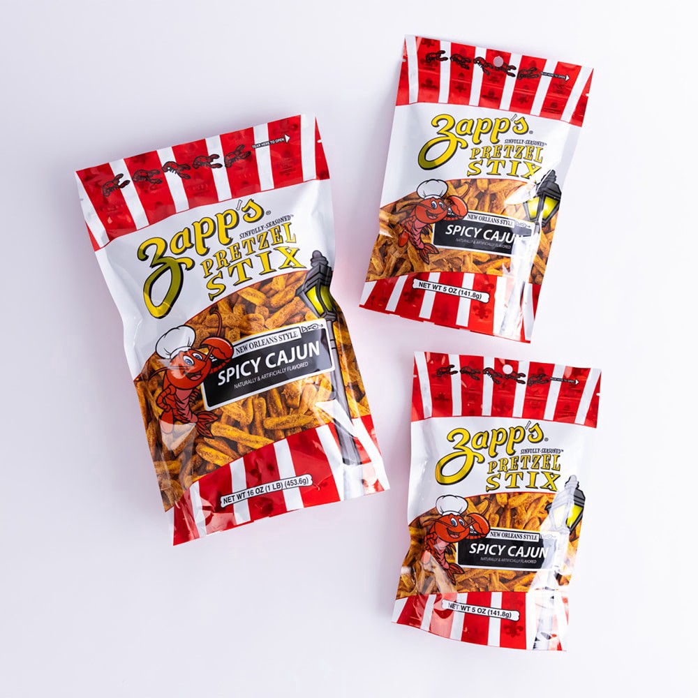 slide 4 of 4, Zapp's New Orleans Style Spicy Cajun Pretzel Stix - 16 oz, 16 oz