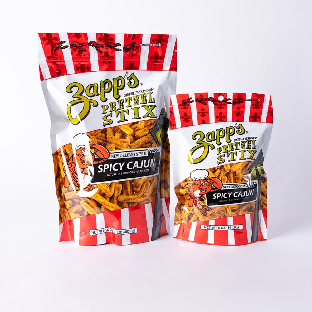 slide 3 of 4, Zapp's New Orleans Style Spicy Cajun Pretzel Stix - 16 oz, 16 oz