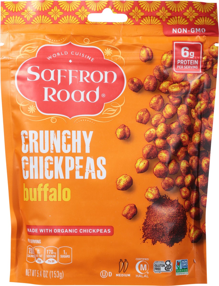 slide 4 of 14, Saffron Road Buffalo Crunchy Chickpeas, 6 oz