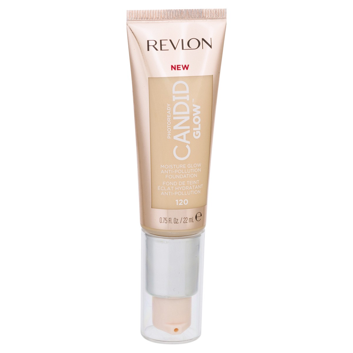 slide 5 of 9, Revlon PhotoReady Candid Glow Buff 110 Moisture Glow Foundation 0.75 oz, 0.75 oz