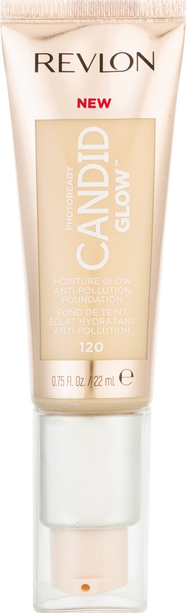 slide 1 of 9, Revlon PhotoReady Candid Glow Buff 110 Moisture Glow Foundation 0.75 oz, 0.75 oz