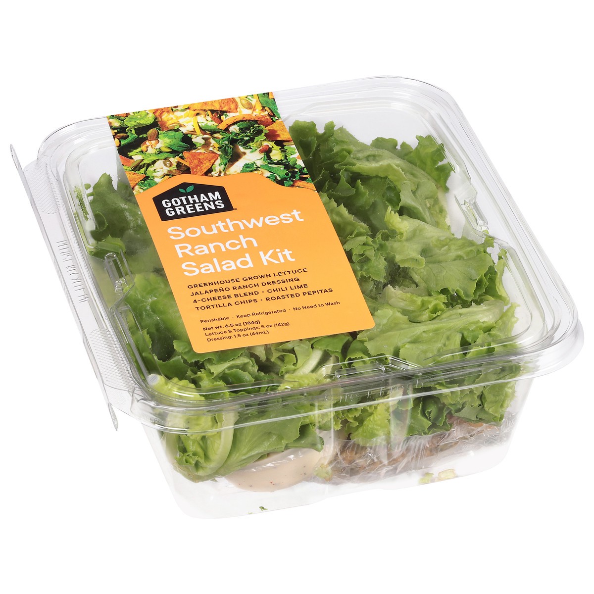 slide 4 of 14, Gotham Greens Southwest Ranch Salad Kit 6.5 oz, 6.5 oz