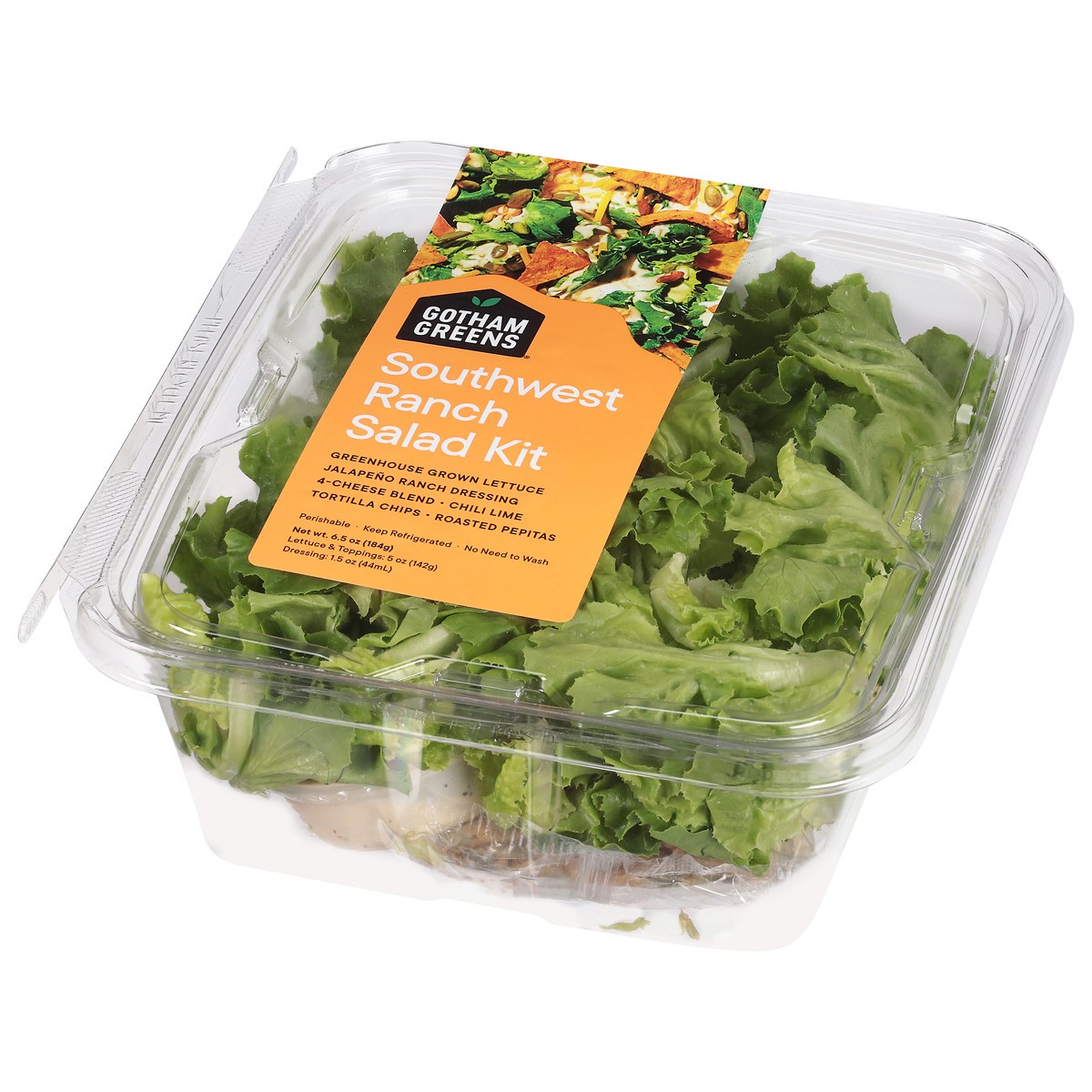 slide 8 of 14, Gotham Greens Southwest Ranch Salad Kit 6.5 oz, 6.5 oz
