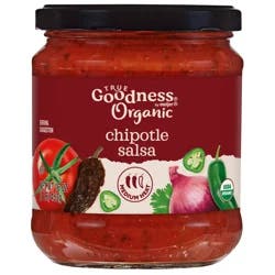True Goodness Organic Medium Chipotle Salsa, 16 Oz