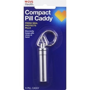 slide 1 of 1, CVS Health Compact Pill Caddy, 1 ct