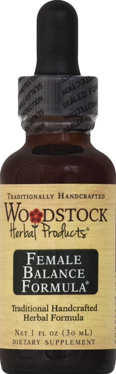 slide 1 of 3, Woodstock Herbal Products Female Balance Formula 1 oz, 1 oz