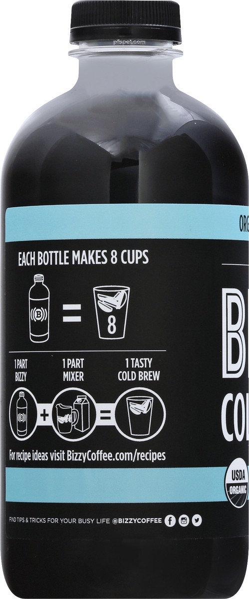 slide 3 of 13, Bizzy Organic Cold Brew Concentrated Black Coffee 32 oz, 32 oz