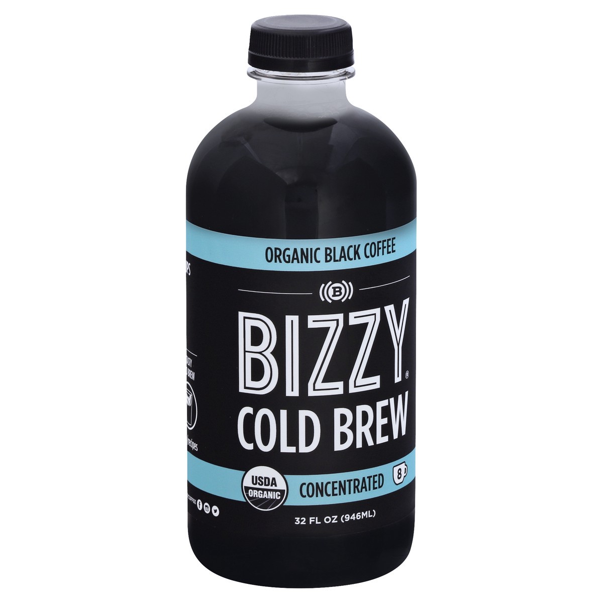 slide 4 of 13, Bizzy Organic Cold Brew Concentrated Black Coffee 32 oz, 32 oz