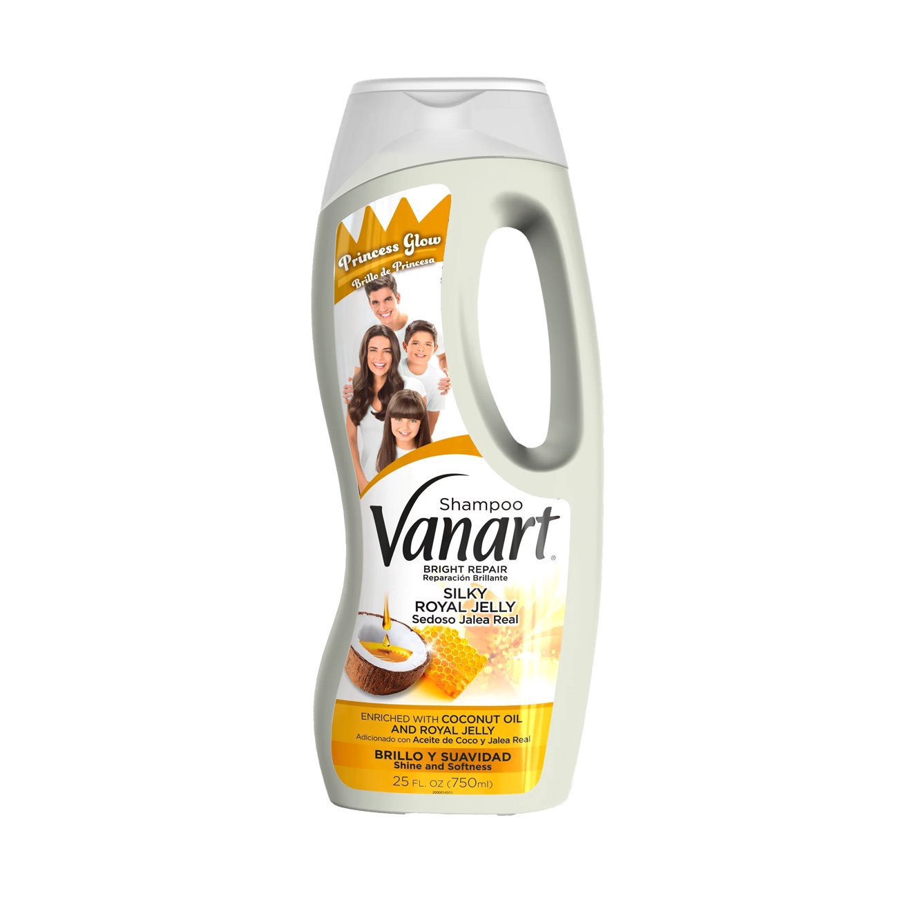 slide 1 of 1, Vanart Bright Repair Silky Shampoo - Coconut Oil & Royal Jelly, 25 oz