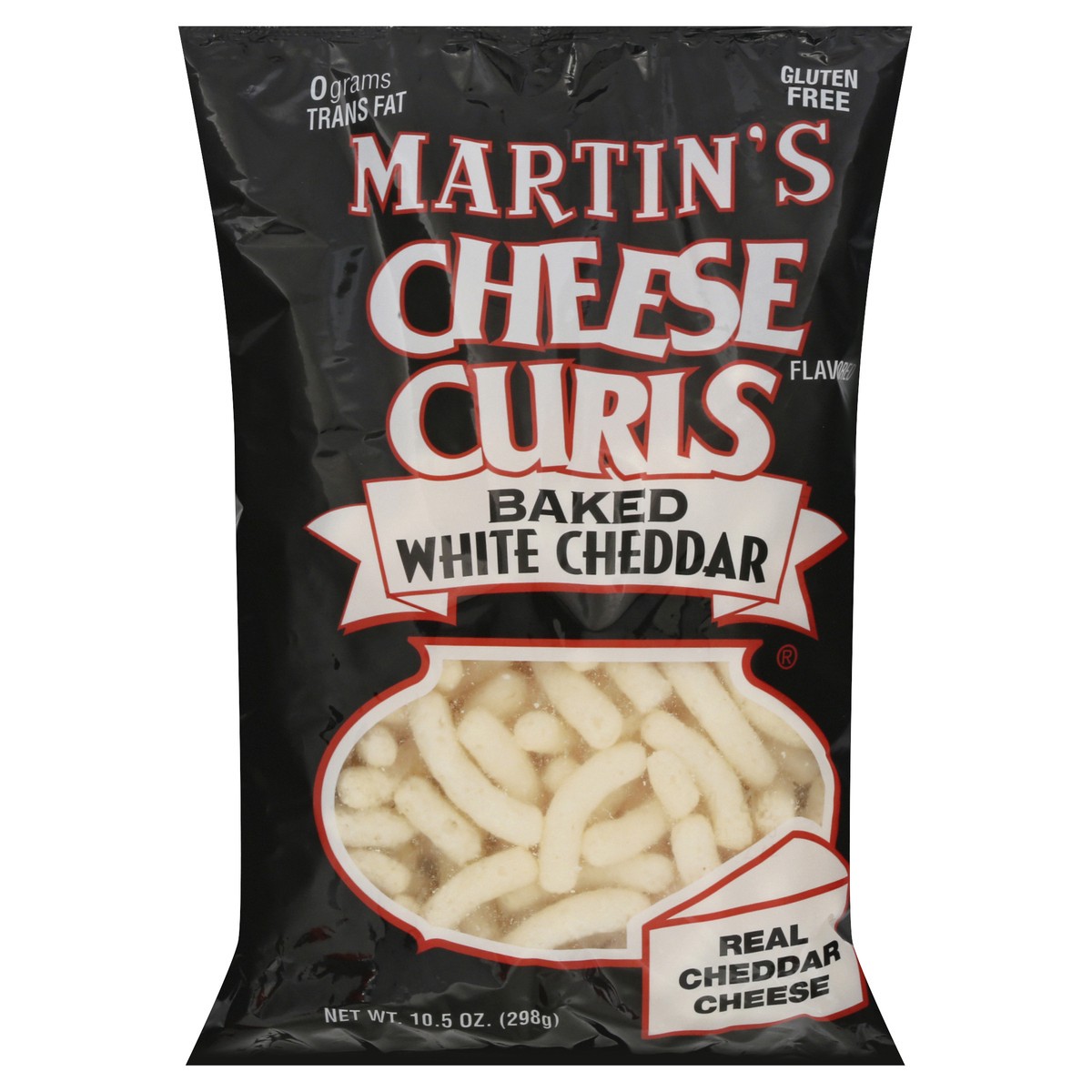 slide 4 of 13, Martin's Baked White Cheddar Cheese Curls 10.5 oz, 10.5 oz