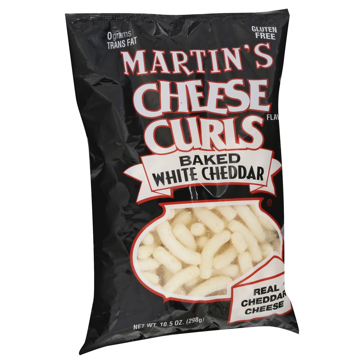 slide 13 of 13, Martin's Baked White Cheddar Cheese Curls 10.5 oz, 10.5 oz