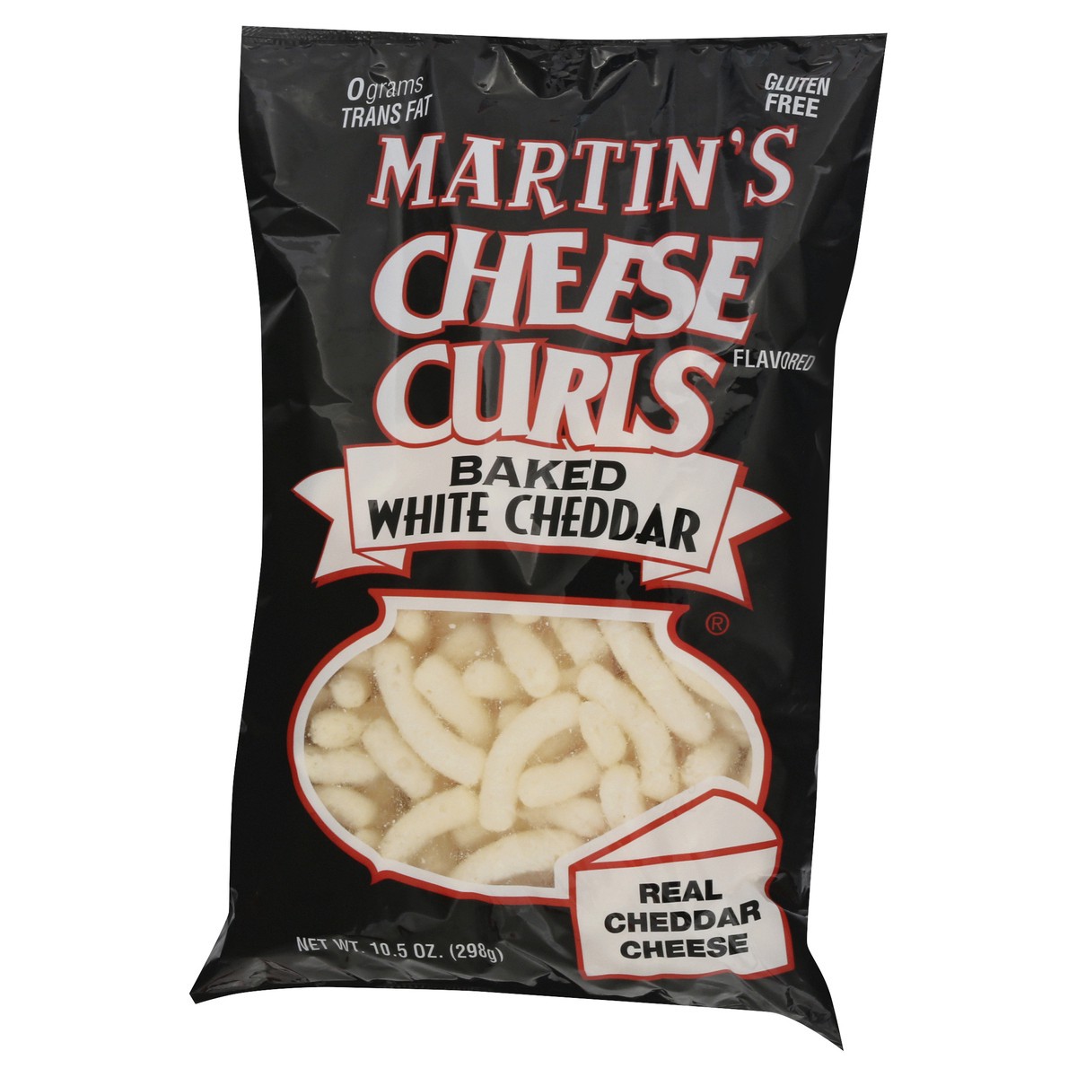 slide 5 of 13, Martin's Baked White Cheddar Cheese Curls 10.5 oz, 10.5 oz